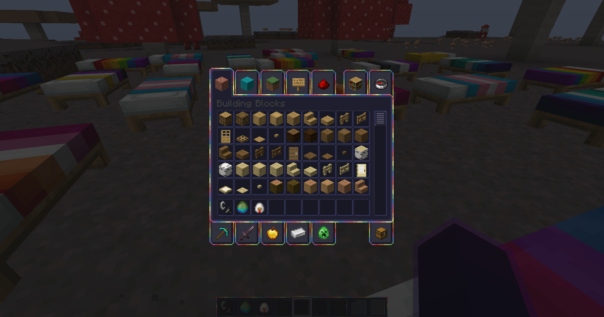 Inventory menu for PrideGUI